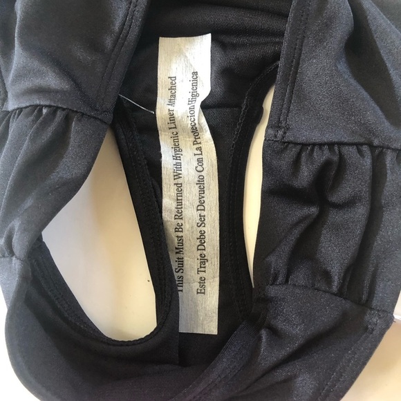 Bundle 3 Pc Art Class Halter Stripe Top Black Pink Bikinis Bottoms Set Size M8 - Picture 8 of 14